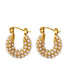 DAINTY PEARL HOOPS