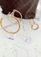 SMALL GOLD HOOPS